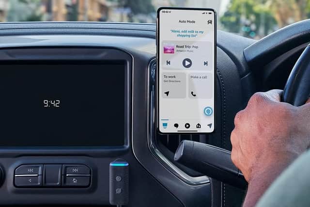 You can even use the Echo Auto to add items to a shopping list