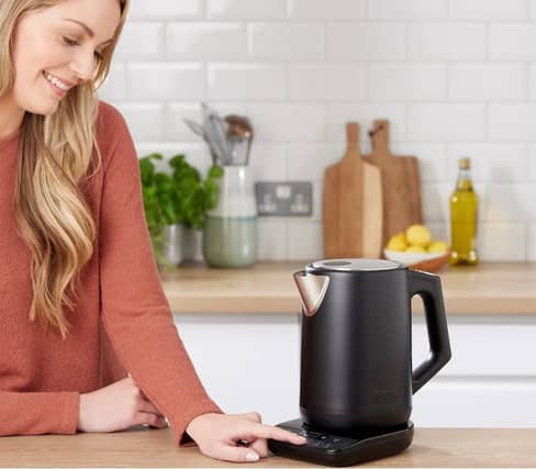 The Ninja Perfect Temperature Kettle can set temperatures to the nearest degree