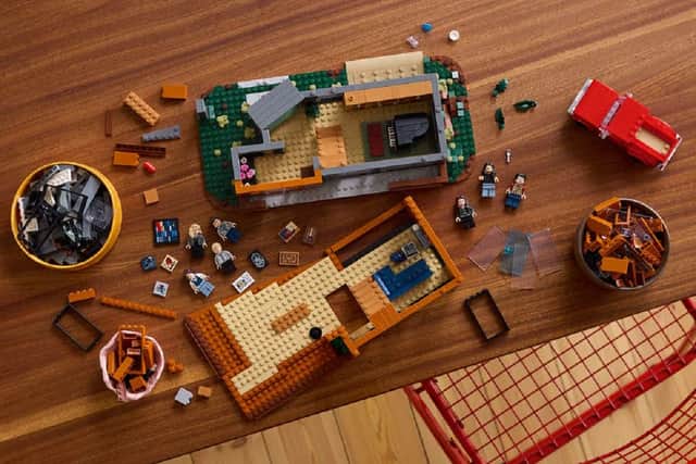 LEGO Twilight Cullen house set builders can also watch a special LEGO creation inspired by the film whilst they build.