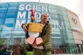 The National Science and Media Museum introduces a new star attraction as part of its reopening celebrations. A 2-meter tall replica of the iconic Techno Trousers from Wallace & Gromit: The Wrong Trousers (1993) will take center stage during the reopening event, A Grand Day Out, on Saturday, January 11. 