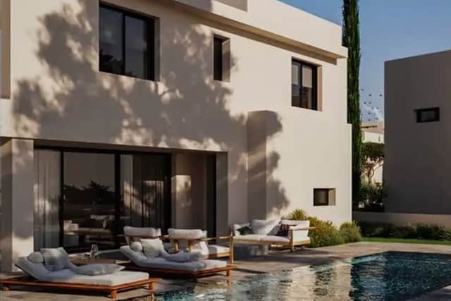 The private garden is the perfect place for soaking up the sun