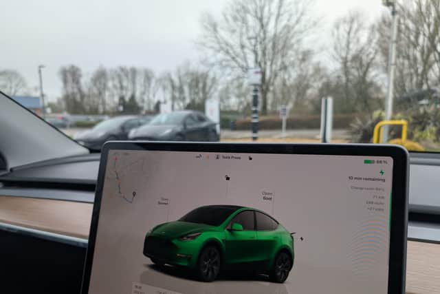 Once you get used to the central display, it's actually annoyingly brilliant