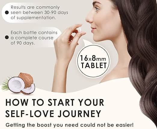 Oxford Origins Biotin Hair Growth supplement £7.95 Amazon