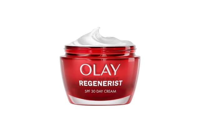 Olay Regenerist Day Face Cream With SPF30 60% off was £34 now £13.49.