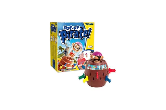 TOMY Pop-Up-Pirate Classic Children's Action Board Game
