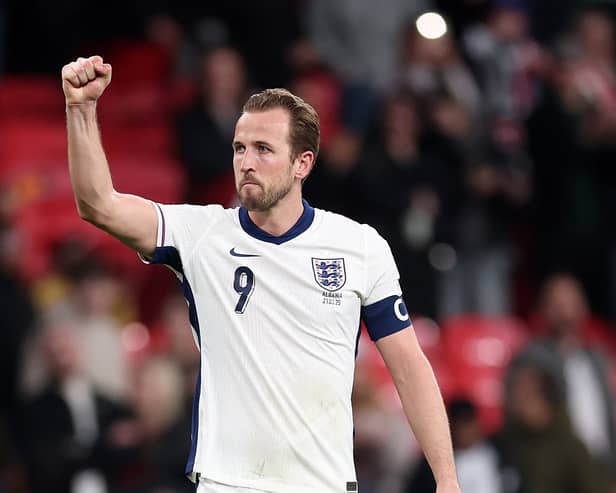 Harry Kane scored for England on Friday night.