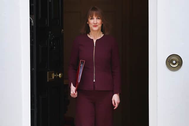 Chancellor Rachel Reeves leaves 11 Downing Street to deliver her spring statement to Parliament on March 26, 2025 (Photo: Peter Nicholls/Getty Images)