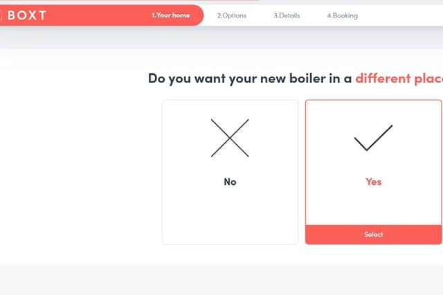 The BOXT website made arranging a new boiler with installation an absolute doddle
