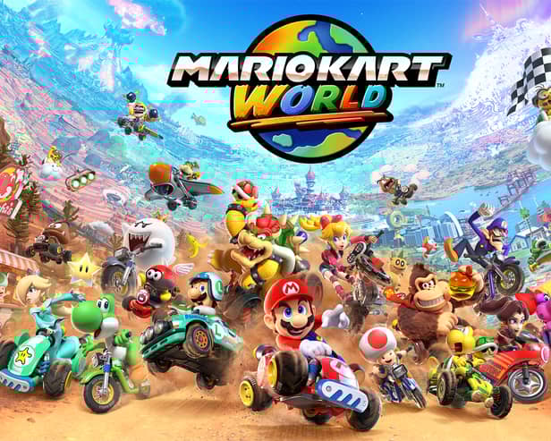 Mario Kart World will be available on Switch 2. 