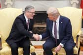 Keir Starmer is trying to work with Donald Trump to counter US tariffs.
