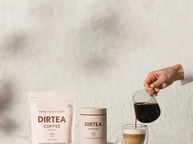 DIRTEA's award-winning mushroom coffee