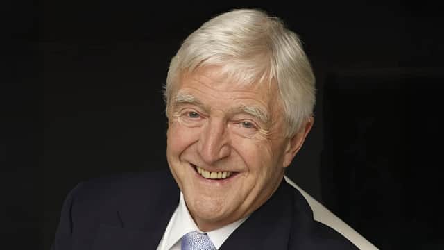 Sir Michael Parkinson's career will be celebrated in a show hosted by son Mike to fundraise for The Civic in Barnsley
