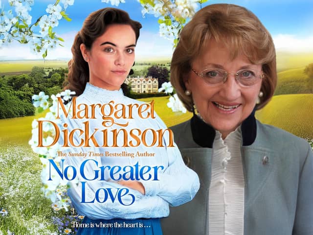Best selling author Margaret Dickinson chats to us about her new tear-jerker No Greater Love