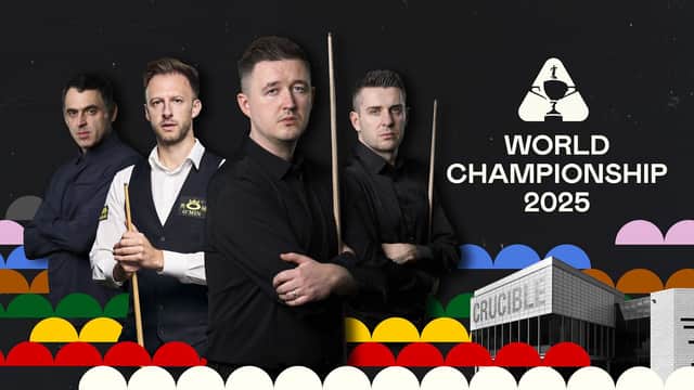 World Snooker Championship is on the BBC