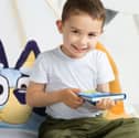 Kids will love this Bluey and Bingo Plush Sofa Chair now 47% off from Wowcher 