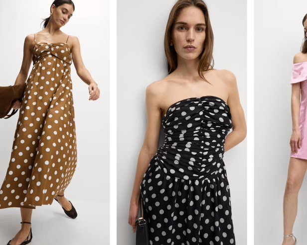 Looking for the perfect outfit for a wedding or the races? Look no further than the M&S Polka dot dress 