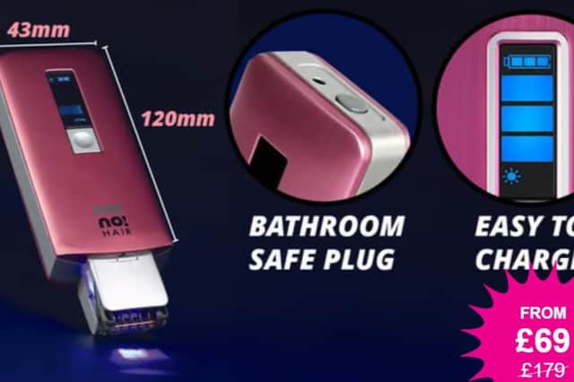The no! no! Hair Removal Device is now on sale: Get 61% off the ‘No.1 painless hair removal system’ 