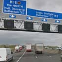 The M18 southbound in South Yorkshire is closed between J2 Wadworth Interchange (The NORTH, The SOUTH, Retford A1(M)) and J1 Hellaby Interchange (Rotherham, Maltby A631)