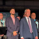 Alexander Jones, pictured here with Reform UK's Nigel Farage, has spoken about his mayoral campaign.