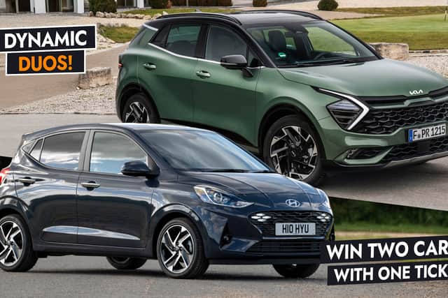 The cheapest tickets could win these two lovely cars