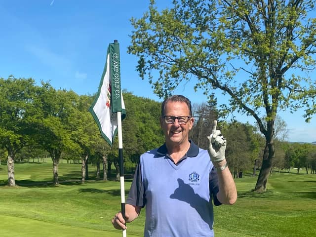 Kevin Popplewell, 77. A pensioner has achieved an extraordinary one in 67 million feat by hitting two holes in one during the same round of golf.