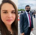 Town ward councillors Gemma Cobby, Majid Khan and Rob Dennis.