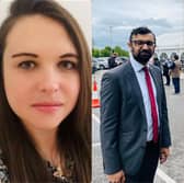 Town ward councillors Gemma Cobby, Majid Khan and Rob Dennis.
