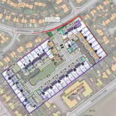 The development off of Lutterworth Drive in Adwick-le-Street, Doncaster, is planned to be 100 per cent affordable housing.