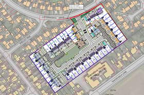 The development off of Lutterworth Drive in Adwick-le-Street, Doncaster, is planned to be 100 per cent affordable housing.