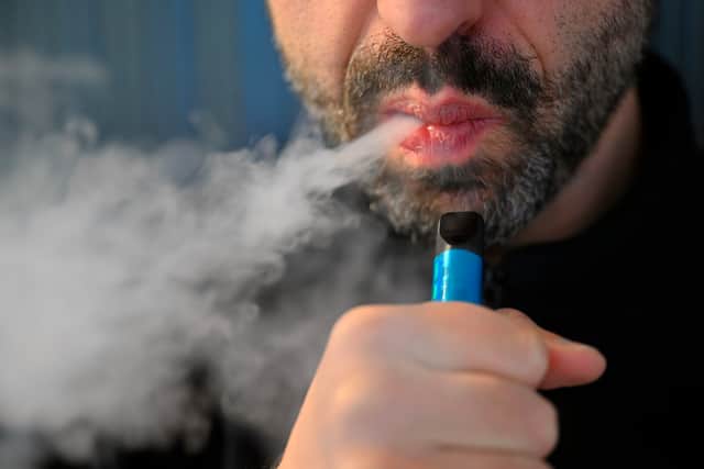 The disposable vape ban comes into effect on June 1.