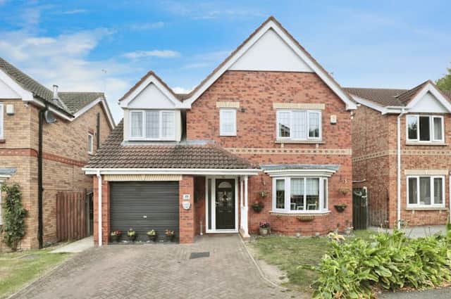 The house is detached, and has four double bedrooms