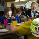 The Government says that thousands of children from struggling households had been missing out on free school meals