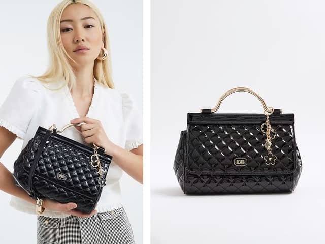 Shoppers are loving this new River Island quilted handbag that looks similar to an expensive designer label 