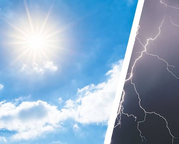 Met Office forecasts temperature surge and intense thundery showers