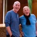 Race Across the World finalists Brian and Melvyn.