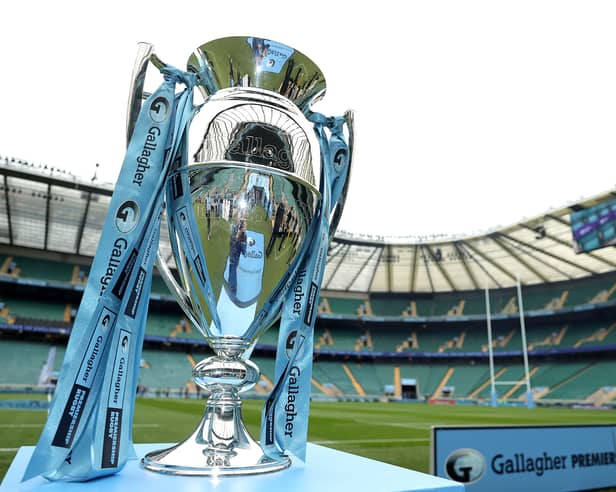 The Gallagher Premiership Trophy