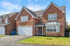 Four-bedroom Doncaster family home for £400,000 – detached with double garage and spacious garden