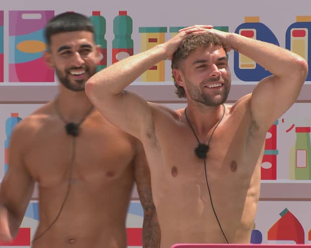 Shea and Harry in Love Island series 12 episode 7