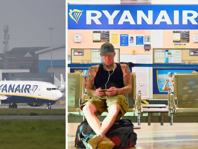 Ryanair say they’ve been forced to cancel 170 flights - affecting 30,000 passengers due to a French air traffic control strike.
