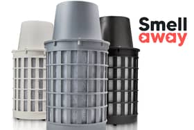 Smell Away’s new HEPA filter removes 99.97% of airborne particles 