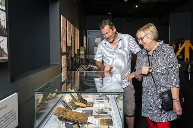 Visitors at Elsecar Heritage centre's new Visitor Centre can now marvel at items which share stories of the people who lived and worked in the area