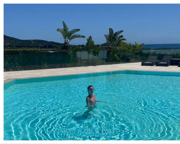 Staying at the luxurious Conrad Chia Laguna hotel in Sardinia was a dream - it was the perfect escape from the UK. (Photo: Isabella Boneham)