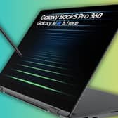The Samsung Galaxy Book5 Pro 360 includes a vivid 16-inch touchscreen and S Pen support