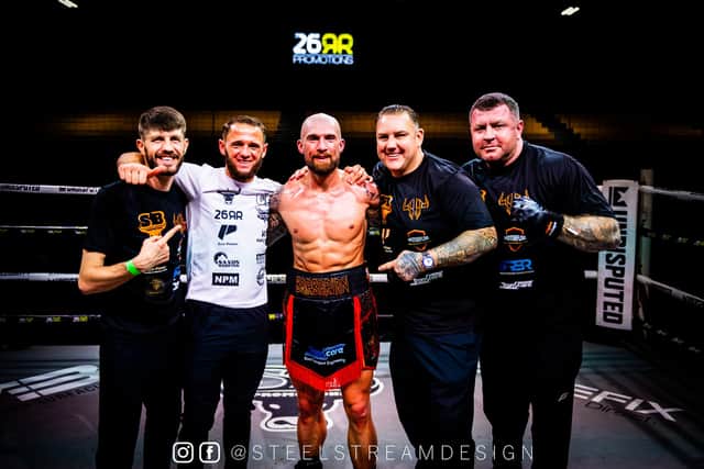 Jason Cunningham Jimmy Joe Flint Connan Murray and team (Pic courtesy of Ryan Marsden)