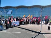 A rally has been held at Doncaster Sheffield Airport to support its re-opening