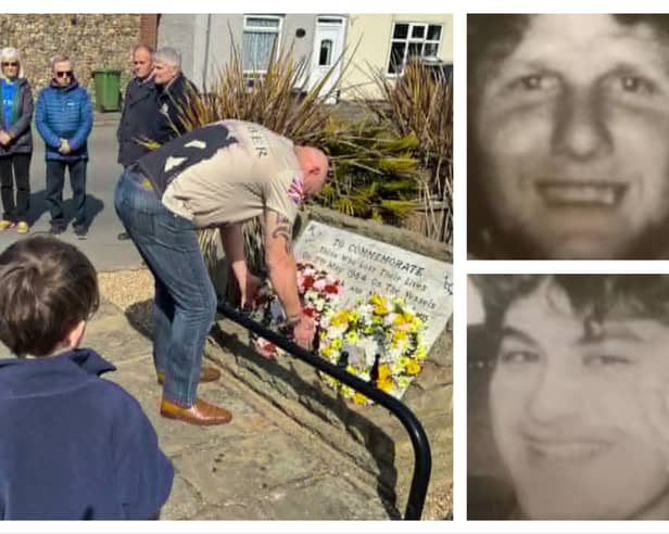 Brian Priestley and David Bunting were among seven killed in the 1984 tragedy