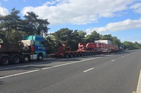 Delays expected as abnormal load travels along M1, M18 and M62.