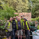 From Left to right its;
Andrew Brown - Peak Landscapes
Paul Amato - Peak Landscapes
Brett Bramham - YWF
Jeff Lockhart - YWF
Sam Lockhart CMLI  - YWF and Alastair Baldwin Associates
Ollie Pike - Garden Designer
