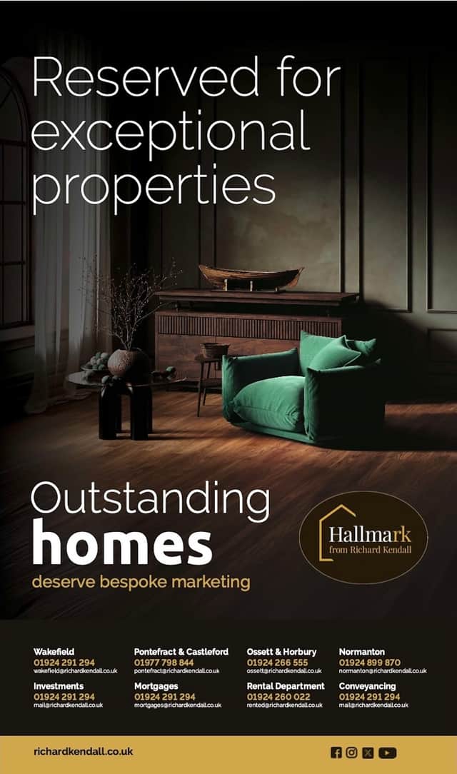 Hallmark from Richard Kendall promotes bespoke marketing for exceptional Yorkshire homes and premium property sales.