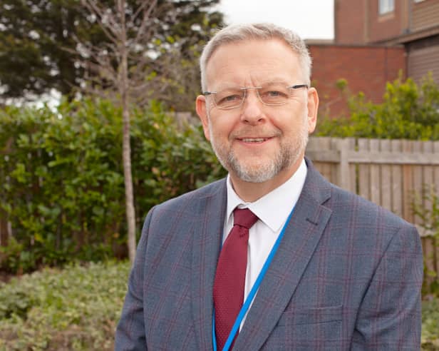 DBTH chief executive Richard Parker
